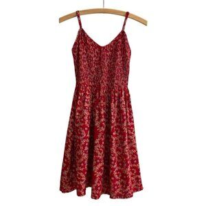 Franken Unknown Adorable Spring Summer Red/Blue/Orange Dress Women’s size Medium